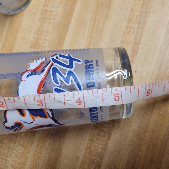 3 Rare 2008 Kentucky Derby 134th Running Mint Julep Glasses - Picture 4 of 4